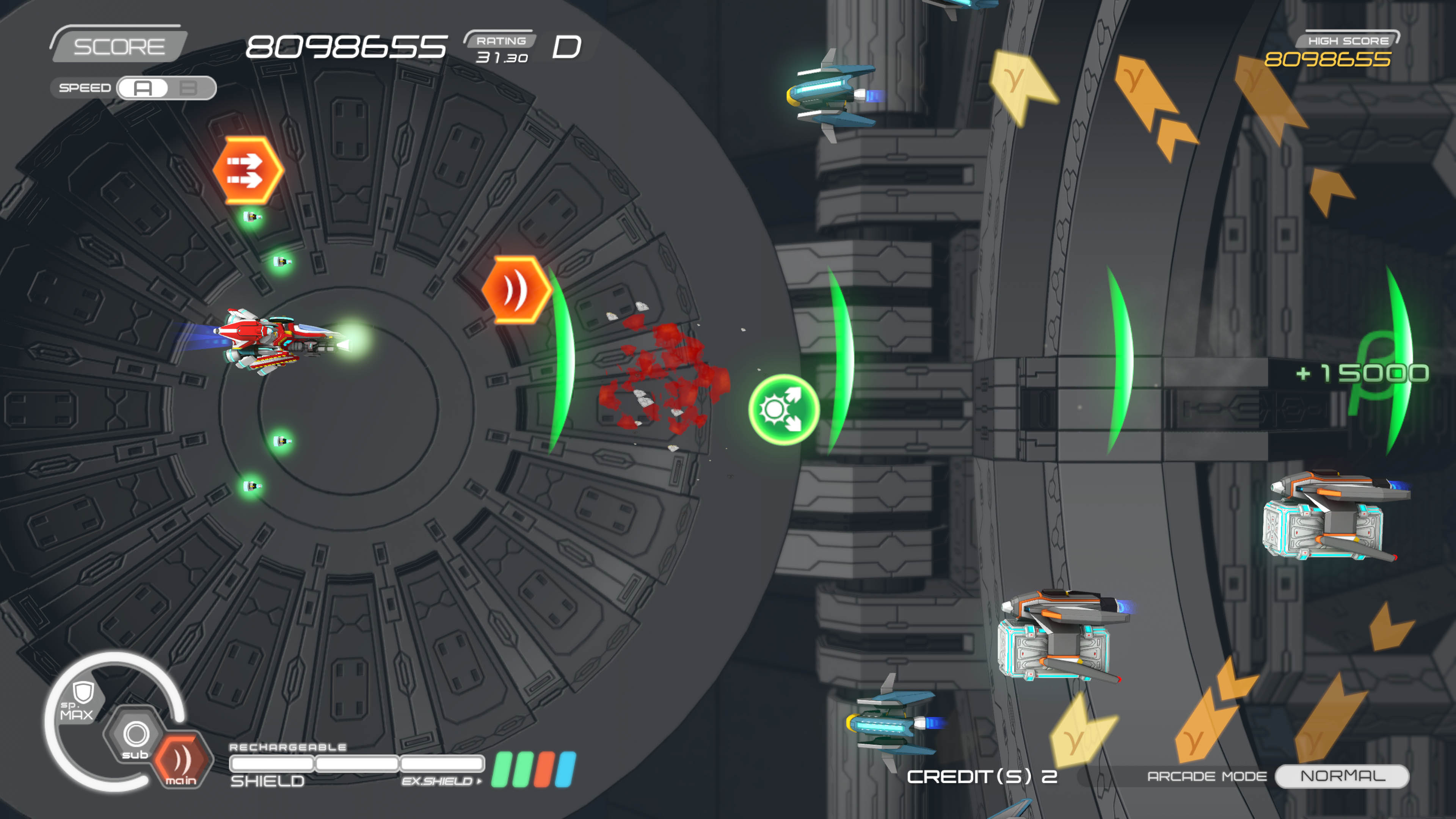 Arcade Mode|Overview screen shot